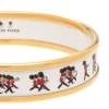Marching Down The Mall Enamel Bangle