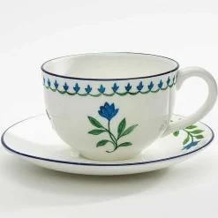 Marguerite Teacup & Saucer By Nina Campbell