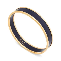 Navy & Gold Enamel Bangle | Halcyon Days