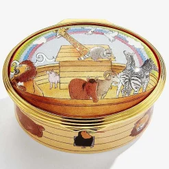 Noah'S Ark All Aboard Enamel Box | Halcyon Days