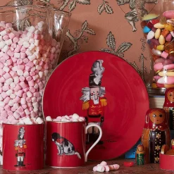 Nutcracker Red Fine Bone China Mug | Halcyon Days