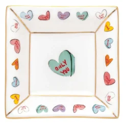 Only You White Square Trinket Tray | Halcyon Days