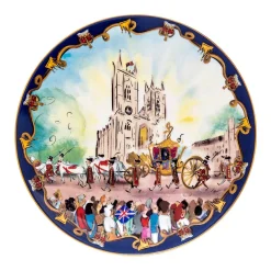 Pageantry At Westminster Abbey 10" Coupe Plate