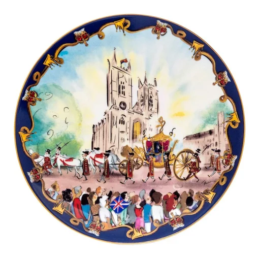 Pageantry At Westminster Abbey 10" Coupe Plate