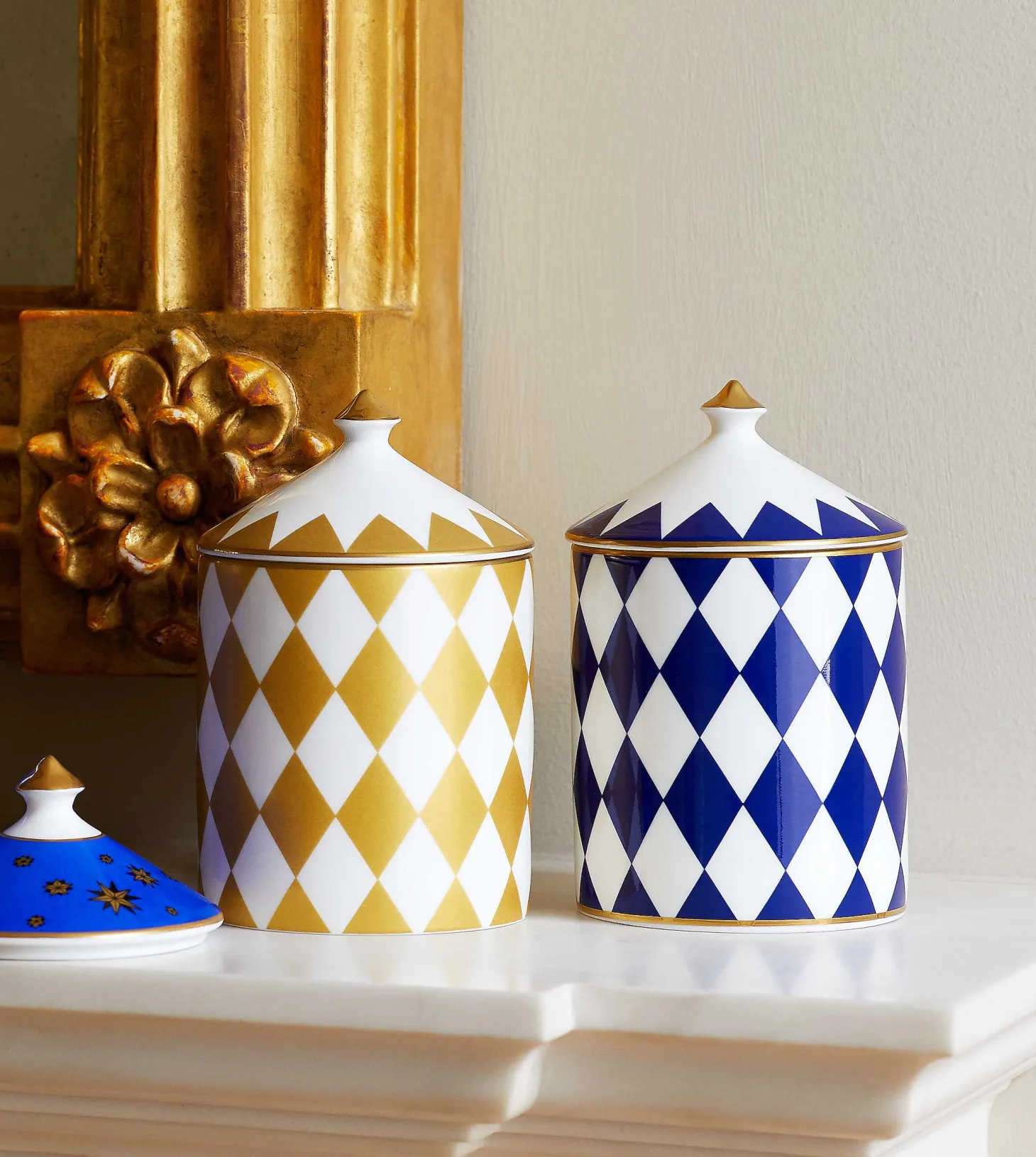 Parterre Gold Jasmine Lidded Candle