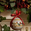 Parterre Gold With Poinsettia Bauble | Halcyon Days