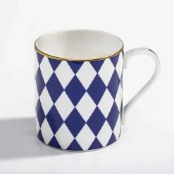 Parterre Midnight And Gold Mug