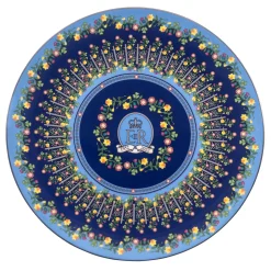 Platinum Jubilee Flowers Of The Realm 10" Presentation Coupe Plate