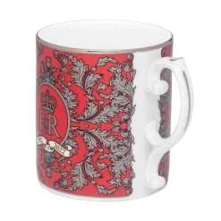 Platinum Jubilee Red Mug