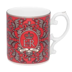 Platinum Jubilee Red Mug