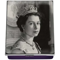 Portrait Of Hm Queen Elizabeth Ii By Cecil Beaton Enamel Box