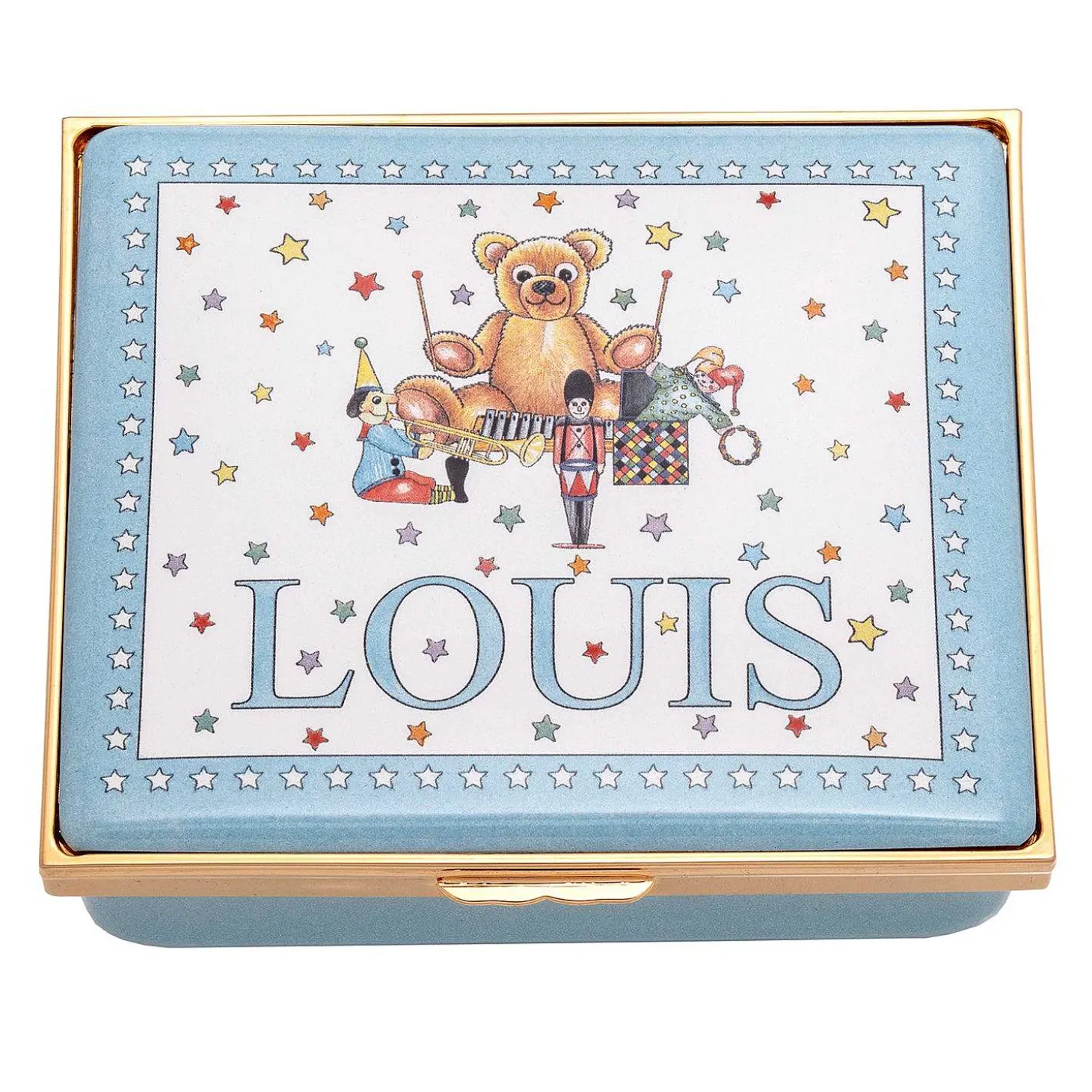 Prestige Newborn Enamel Box - Personalised