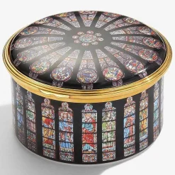 Rose Window Of Notre Dame Musical Box