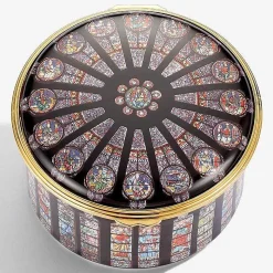 Rose Window Of Notre Dame Musical Box