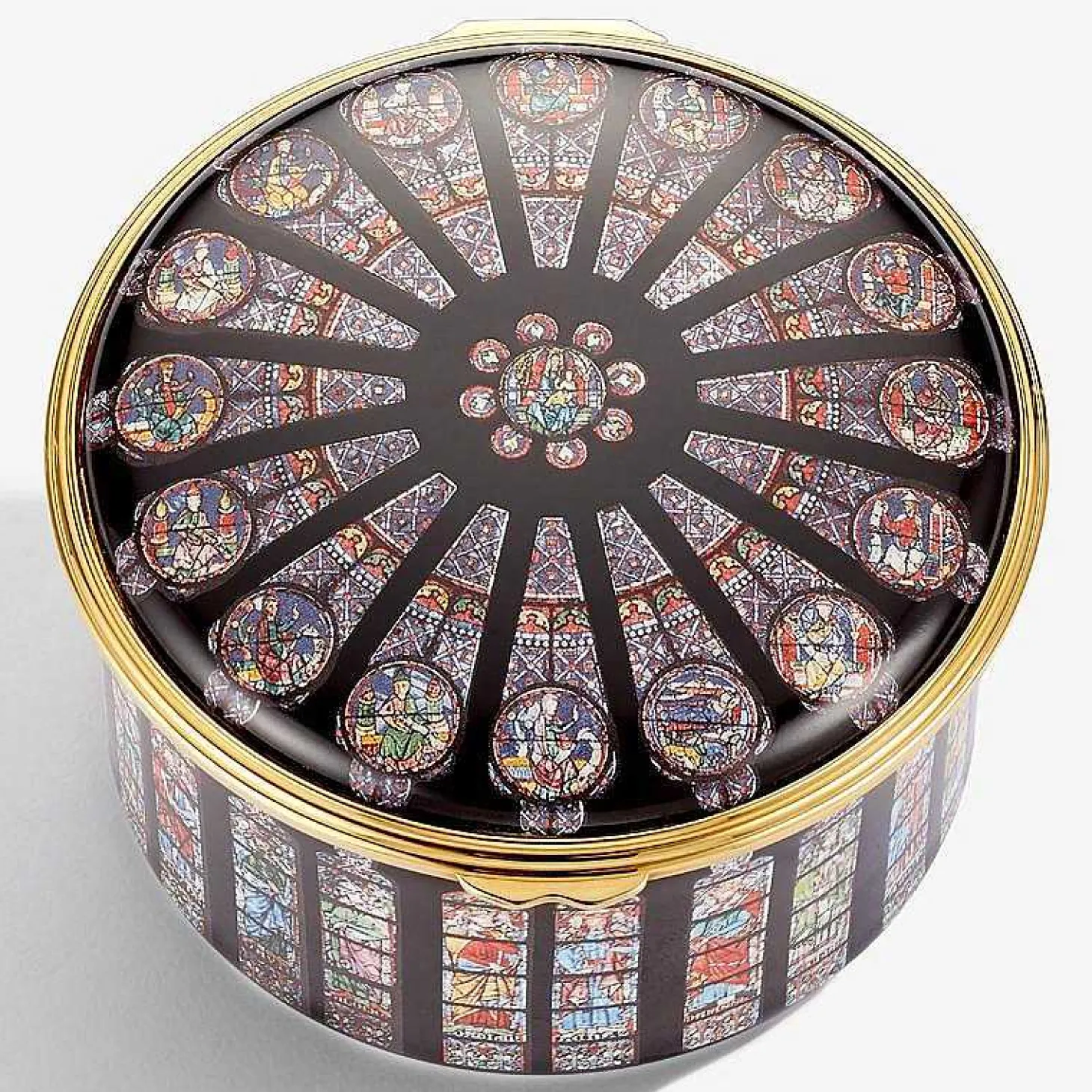 Rose Window Of Notre Dame Musical Box