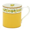 Shell Floral Primula Fine Bone China Mug | Halcyon Days