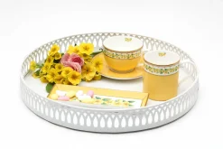 Shell Floral Primula Fine Bone China Mug | Halcyon Days