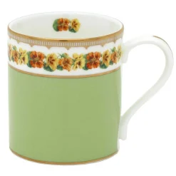 Shell Garden Floral Fine Bone China Mug | Halcyon Days