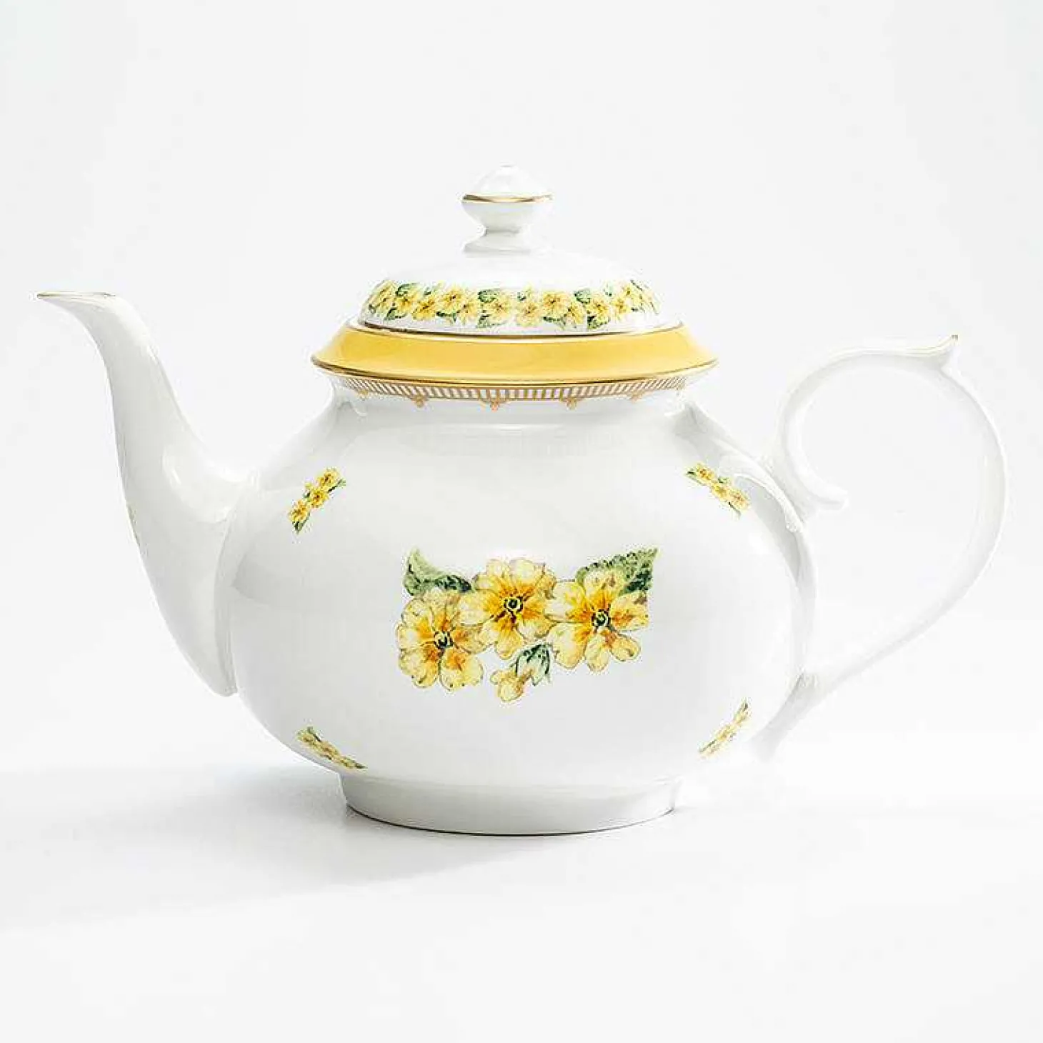 Shell Garden Floral Primula Teapot