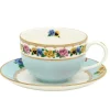 Shell Garden Teacup & Saucer