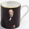 Sir Winston Churchill, Fine Bone China Mug | Halcyon Days