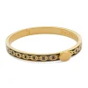 Skinny Chain Black & Gold Bangle | Halcyon Days