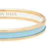 Skinny Forget-Me-Not & Gold Enamel Bangle | Halcyon Days