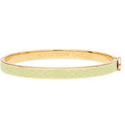 Skinny Salamander Meadow & Gold Bangle | Halcyon Days