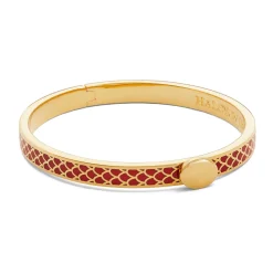 Skinny Salamander Red & Gold Bangle | Halcyon Days