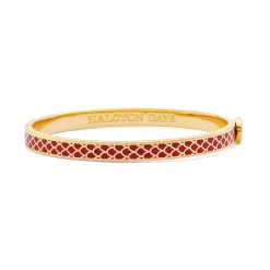 Skinny Salamander Red & Gold Bangle | Halcyon Days