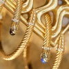 Snake Twist Cobalt & Gold Bangle | Halcyon Days