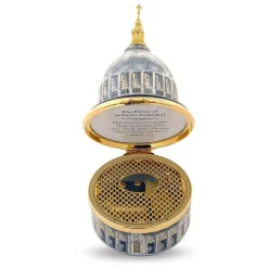 St Paul'S Cathedral Musical Enamel Box