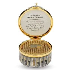 St Paul'S Cathedral Musical Enamel Box
