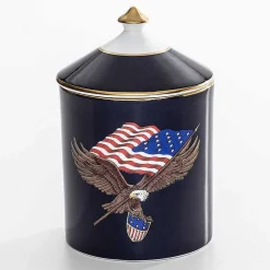 Star Spangled Banner Jasmine Lidded Candle