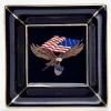Star Spangled Banner Square Trinket Tray