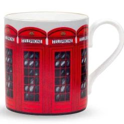 Telephone Box Fine Bone China Mug | Halcyon Days