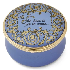 The Best Is Yet To Come Enamel Box | Halcyon Days