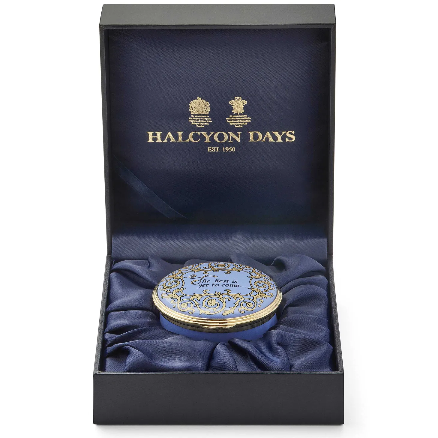 The Best Is Yet To Come Enamel Box - Personalised