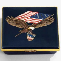 The Star Spangled Banner Enamel Box | Halcyon Days