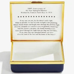The Star Spangled Banner Enamel Box | Halcyon Days