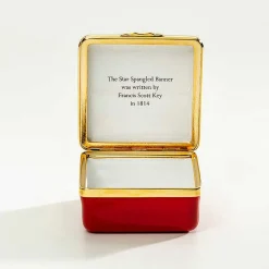 The Star Spangled Banner Enamel Box | Halcyon Days