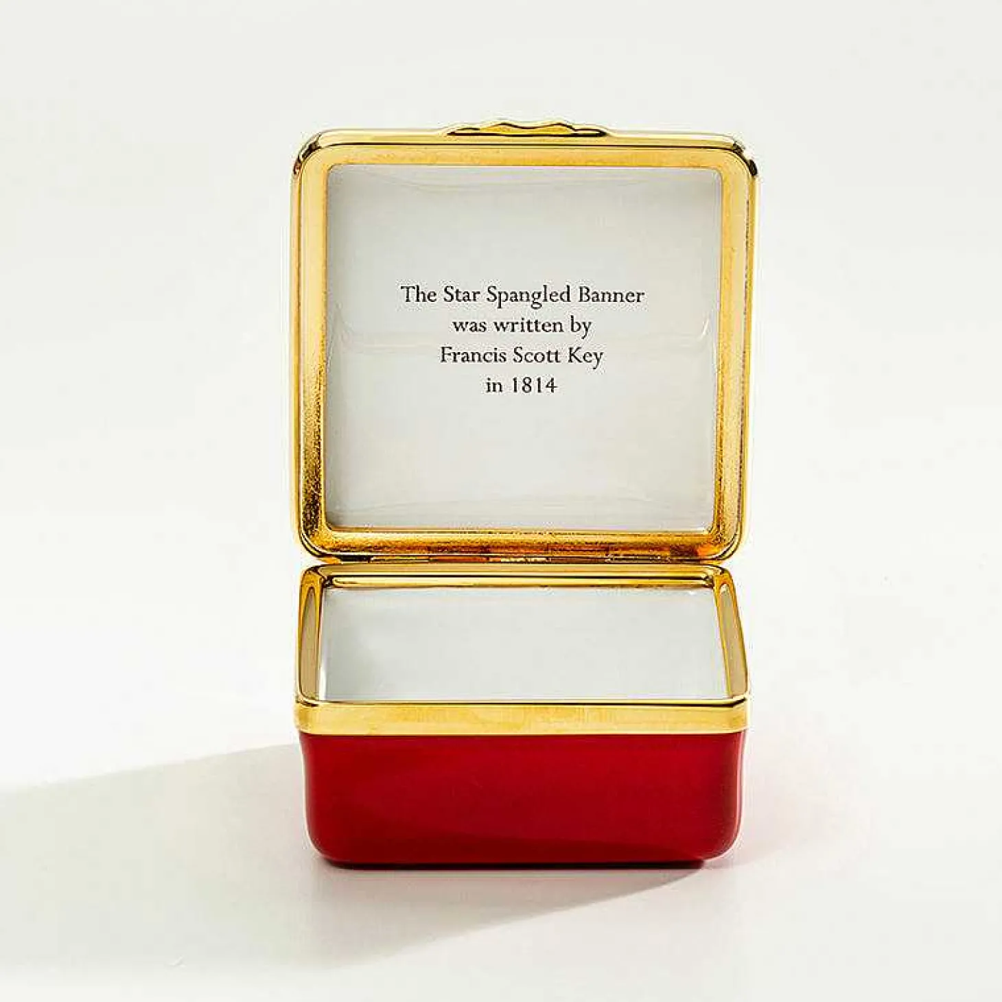 The Star Spangled Banner Enamel Box | Halcyon Days