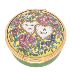 To Love And Be Loved Enamel Box | Halcyon Days