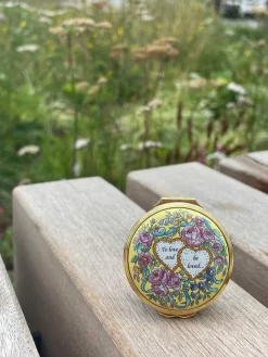 To Love And Be Loved Enamel Box | Halcyon Days