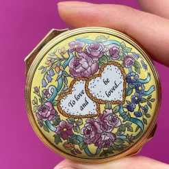 To Love And Be Loved Enamel Box | Halcyon Days