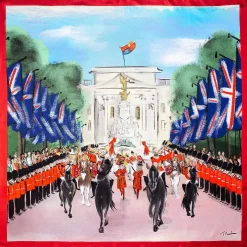 Trooping The Colour Silk Scarf
