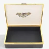 Vivat Regina Prestige Enamel Box Navy | Halcyon Days