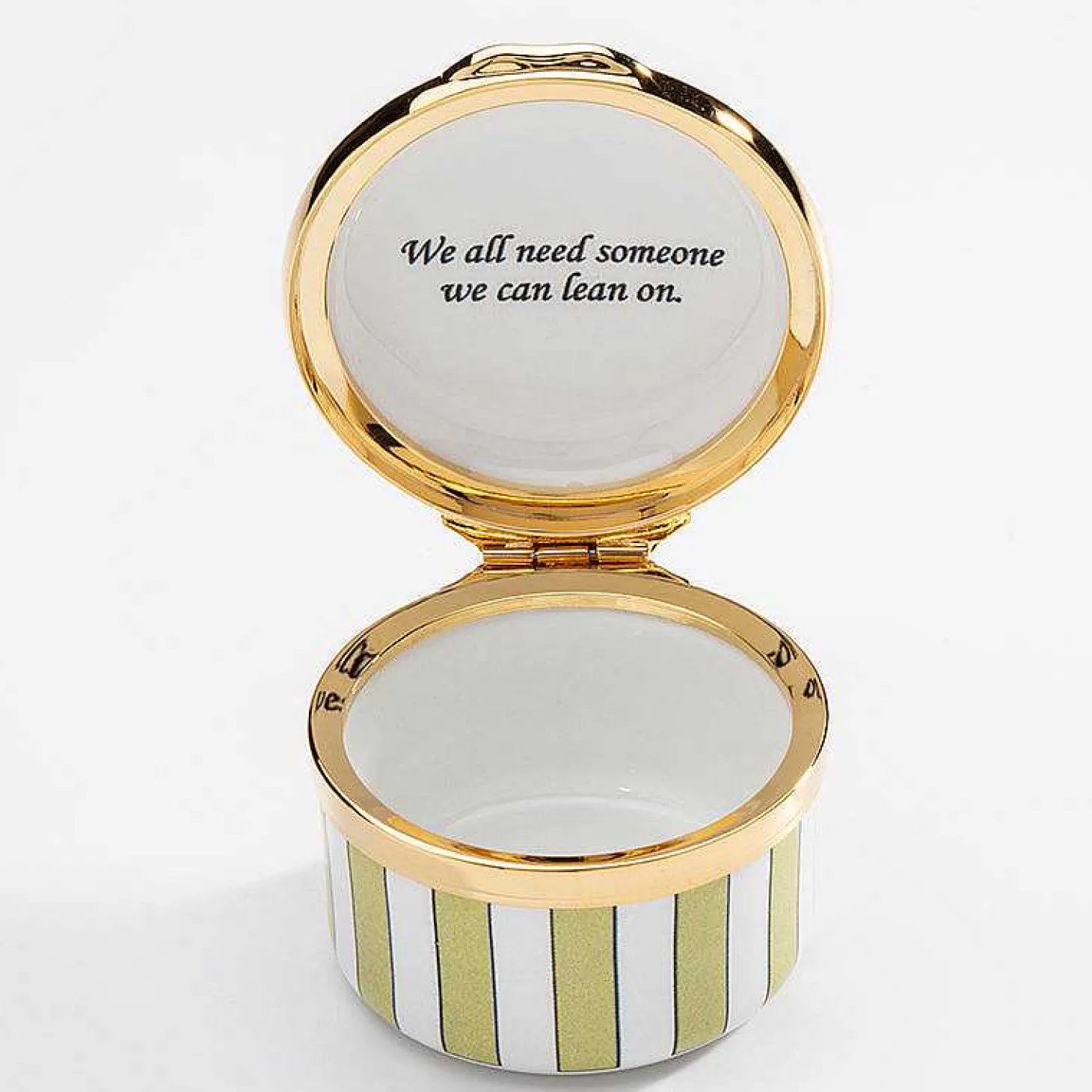 We All Need Someone Enamel Box - Personalised