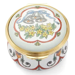 Wedding Bells Enamel Box - Personalised
