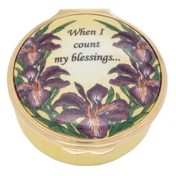 When I Count My Blessings Enamel Box | Halcyon Days